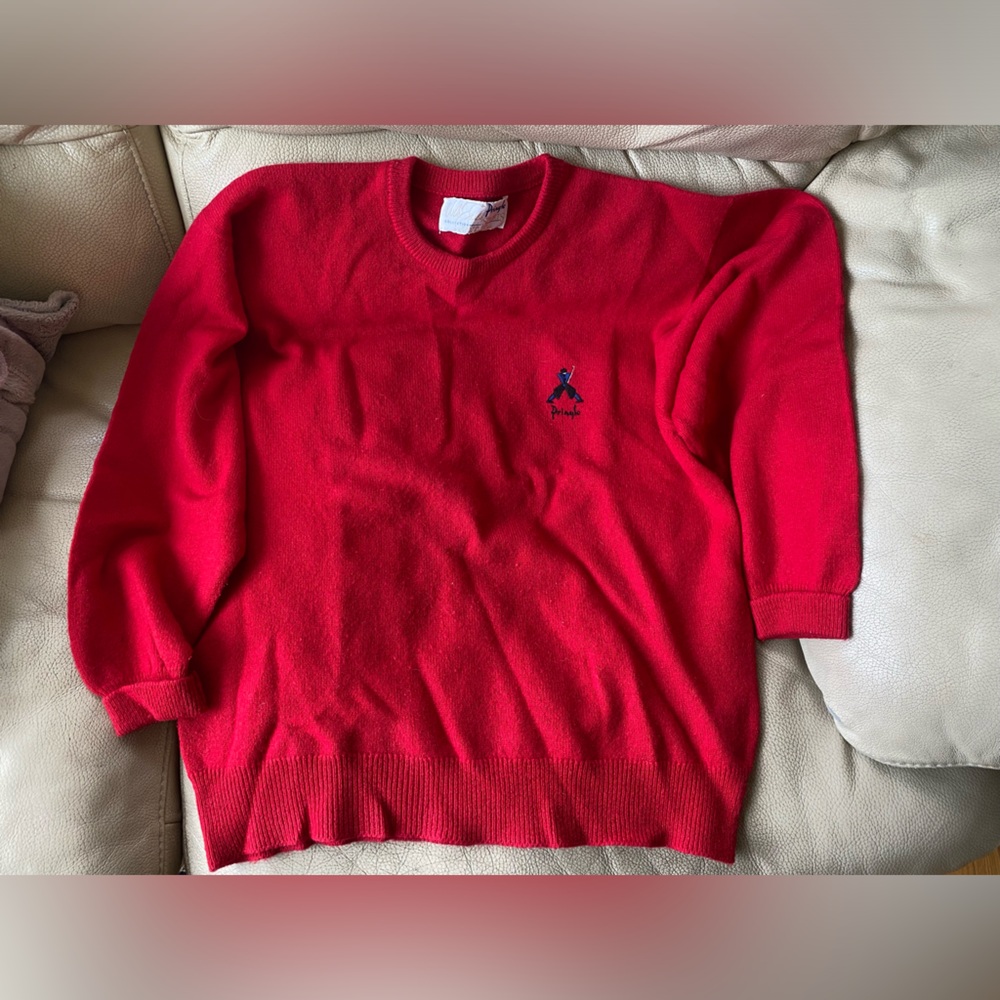 Pringle Scotland 100% Wool Crew Neck Pullover Sweater